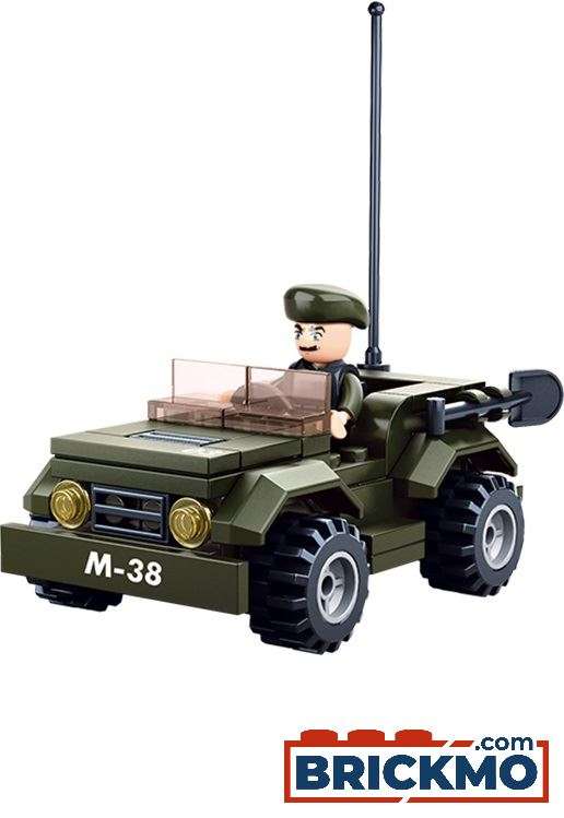 Sluban Army Jeep M38-B0587F