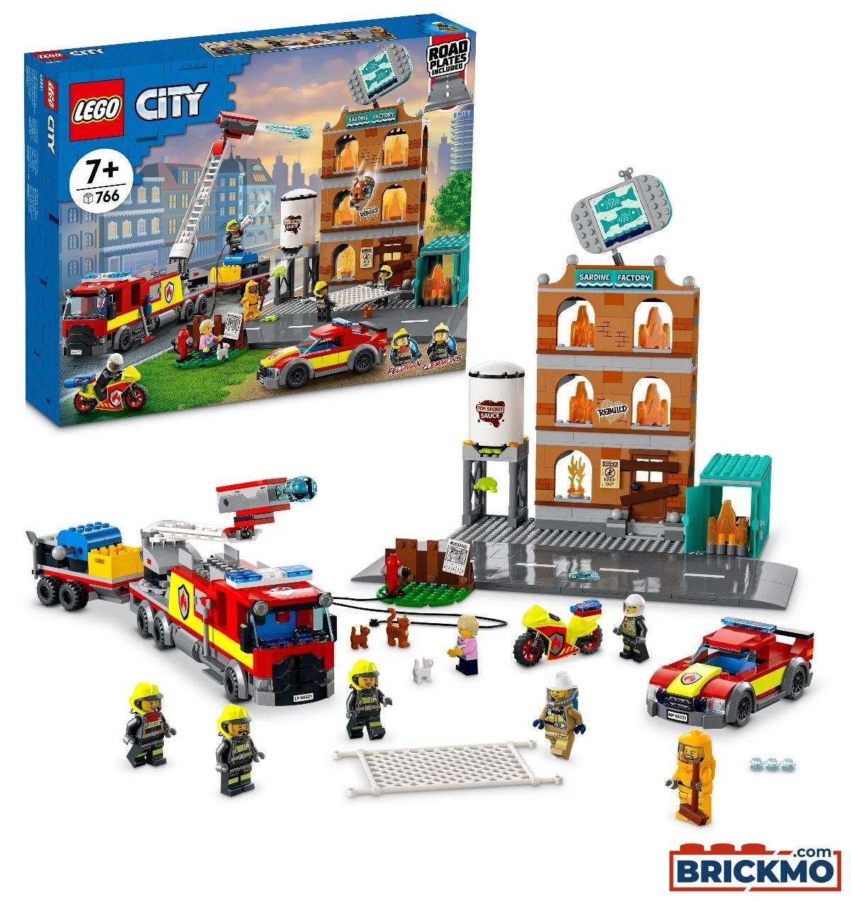 LEGO City 60321 Feuerwehreinsatz mit Löschtruppe 60321