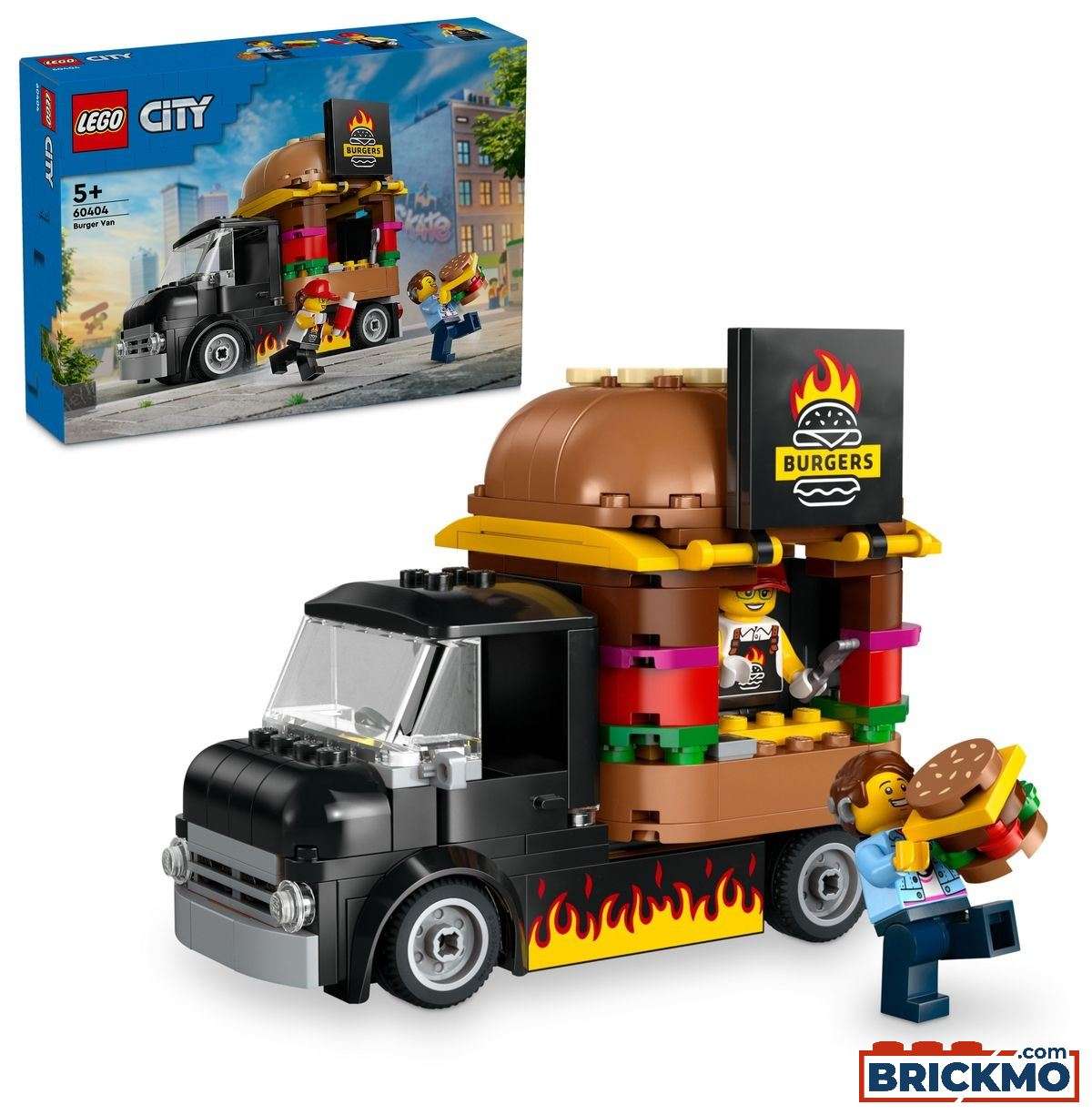 LEGO City 60404 Furgone degli hamburger 60404