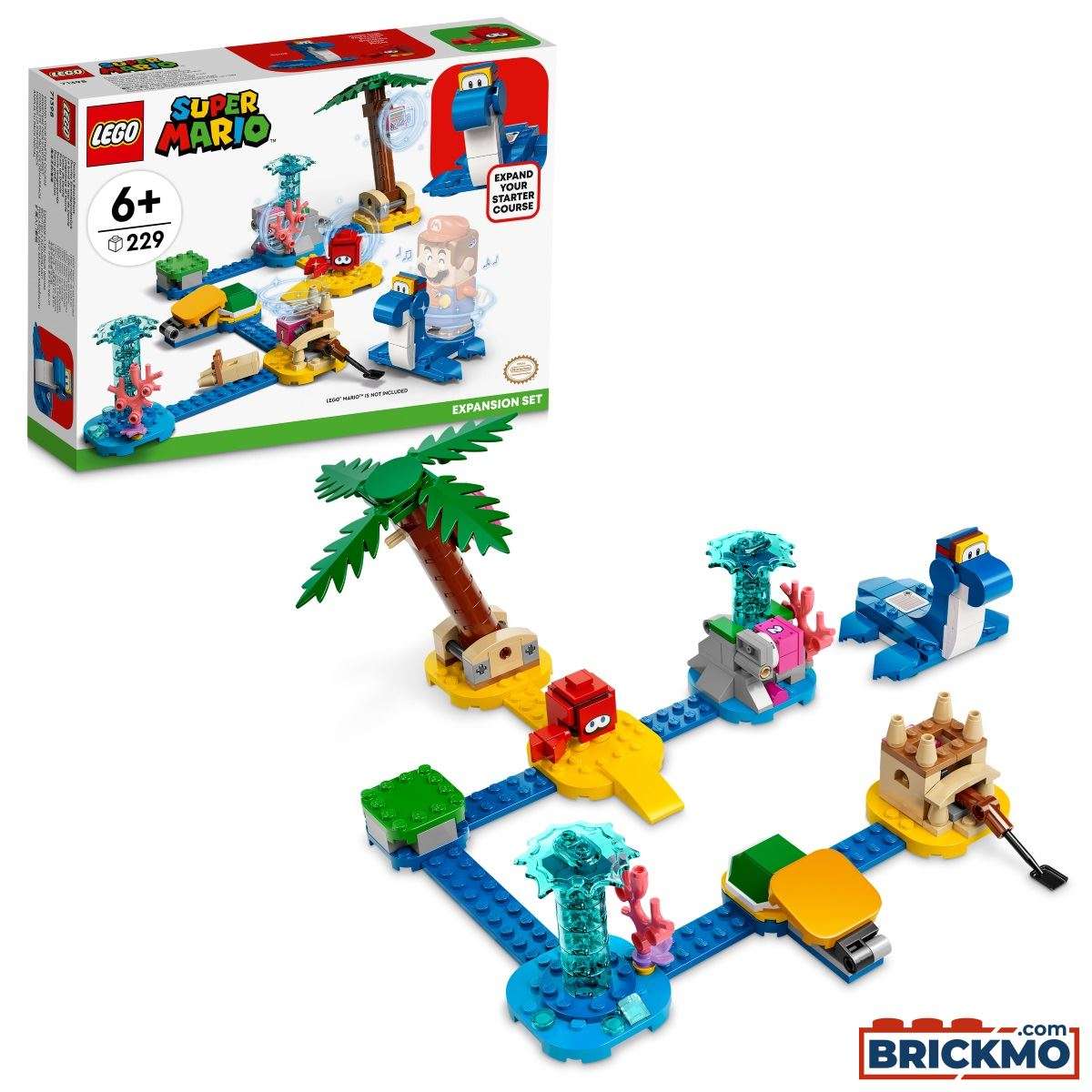LEGO Super Mario 71398 Dorries Strandgrundstück - Erweiterungsset 71398