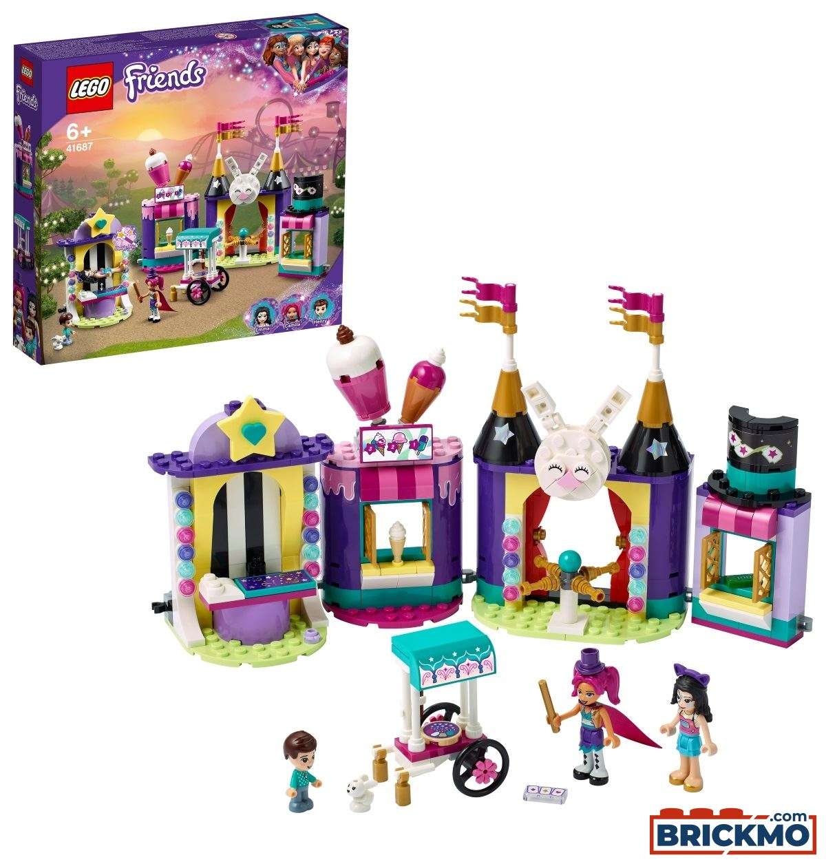 LEGO Friends 41687 Magische Jahrmarktbuden 41687