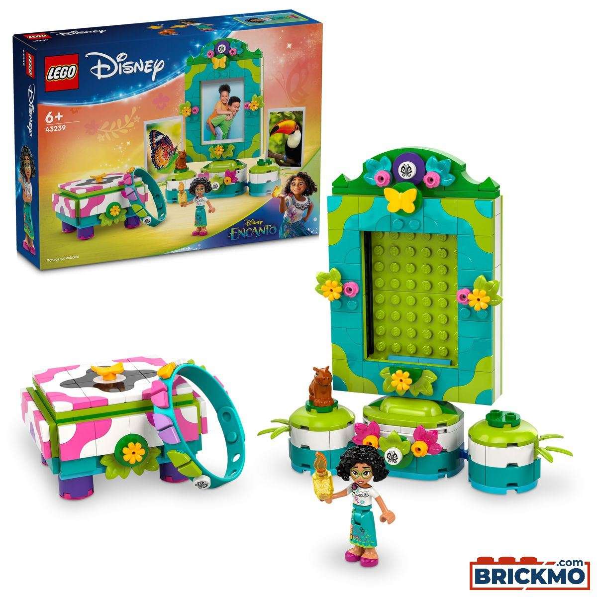 LEGO Disney Classic 43239 Ramka na zdjęcia i szkatułka Mirabel 43239