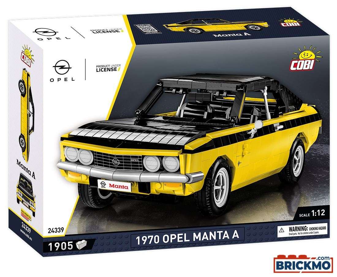 Cobi Cars 24339 1970 Opel Manta A 24339