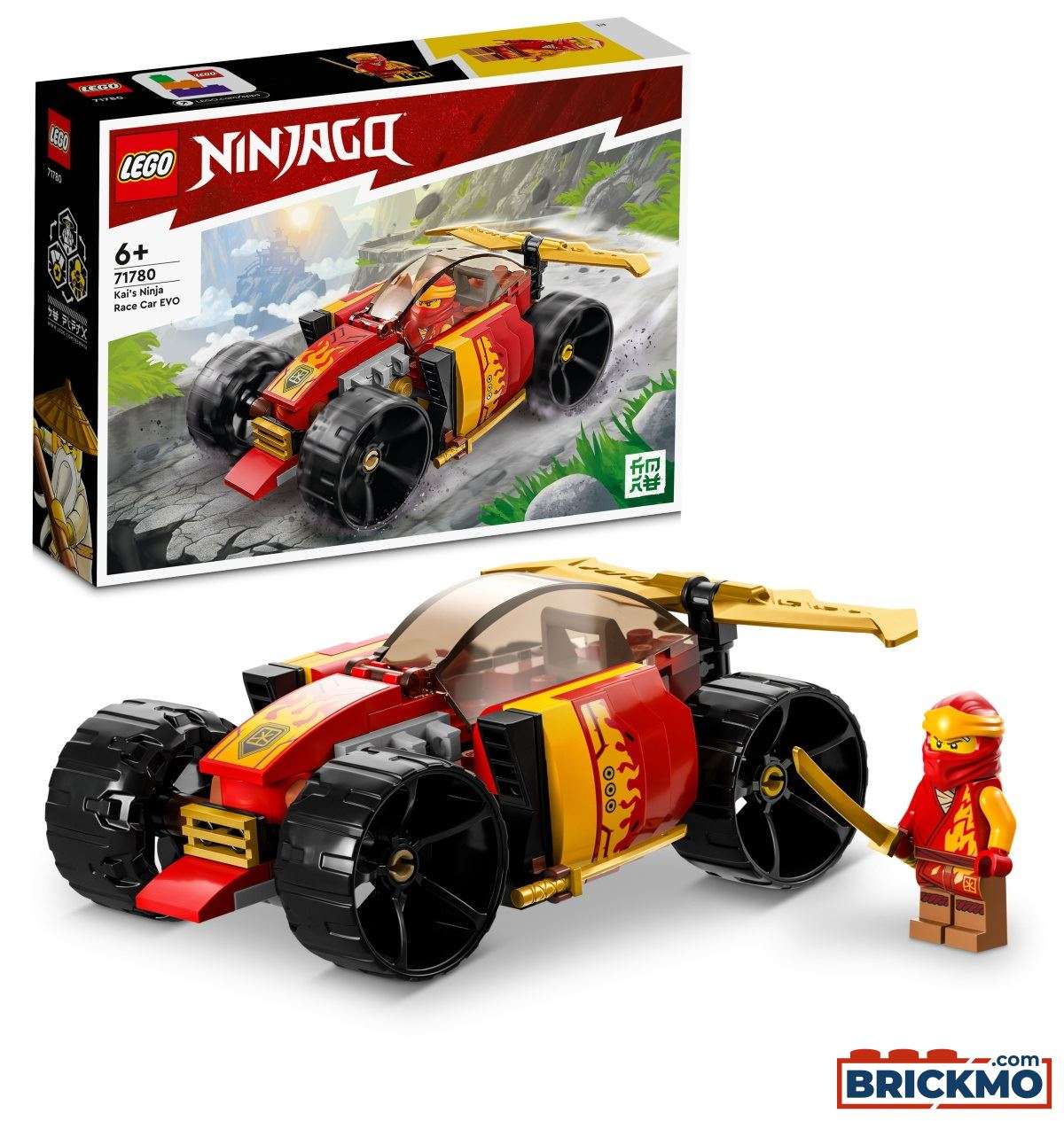 LEGO Ninjago 71780 Kais Ninja-Rennwagen EVO 71780