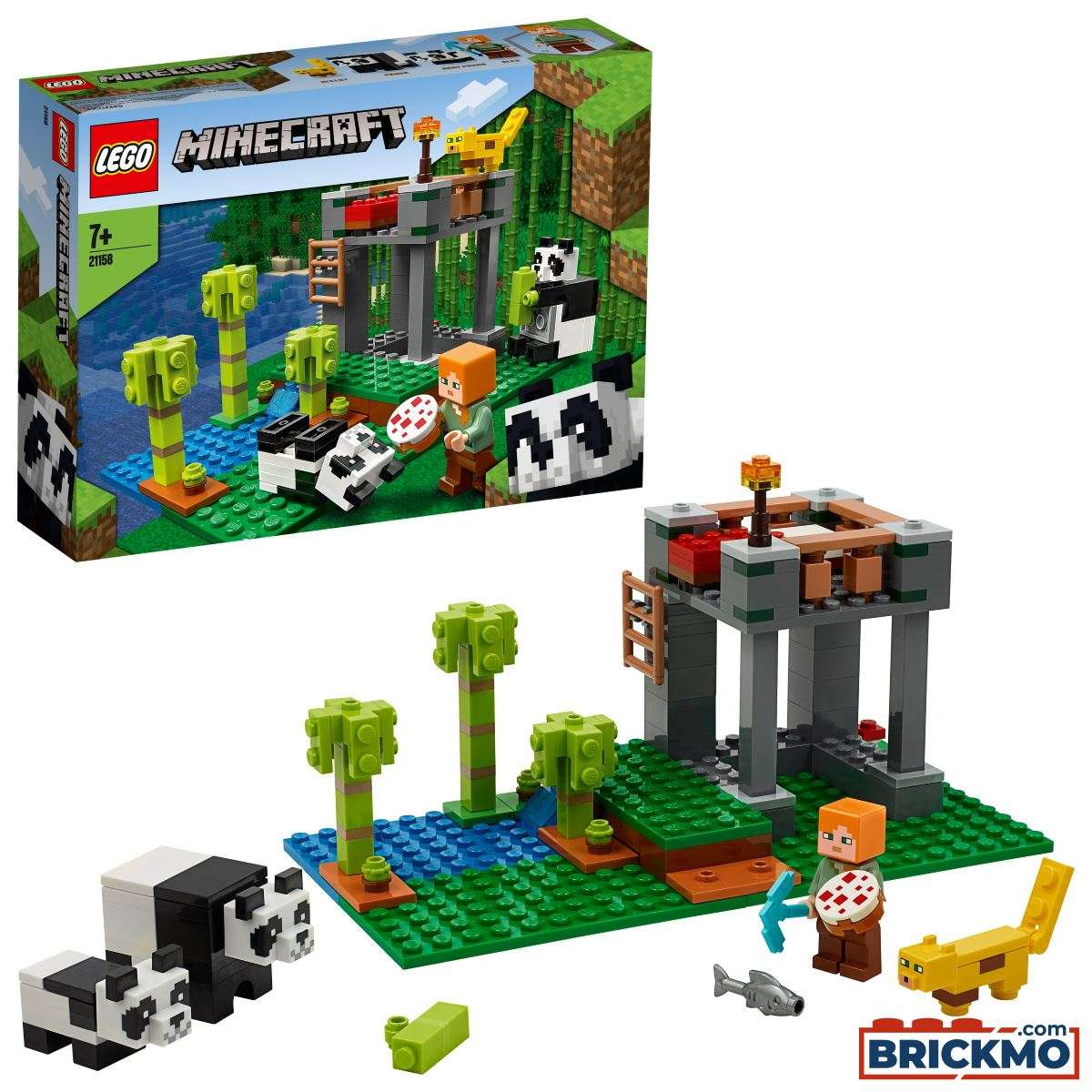 LEGO Minecraft 21158 Der Panda-Kindergarten 21158