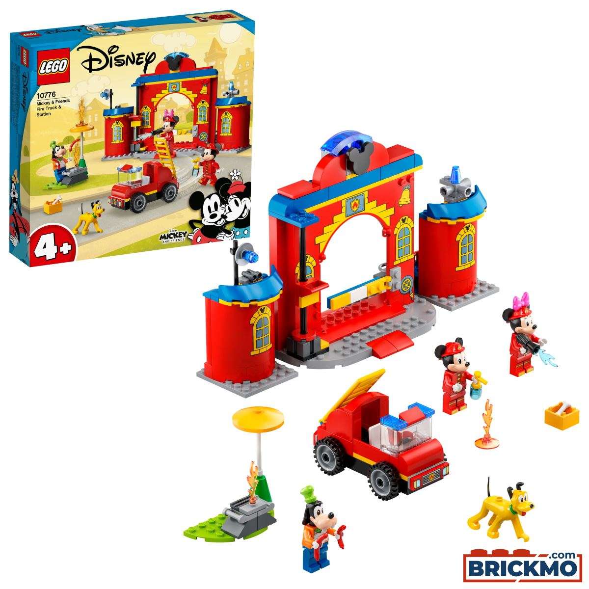 LEGO Disney 10776 Micks Feuerwehrstation und Feuerwehrauto 10776