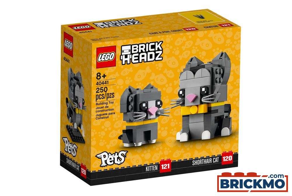 LEGO BrickHeadz 40441 Kurzhaarkatzen 40441
