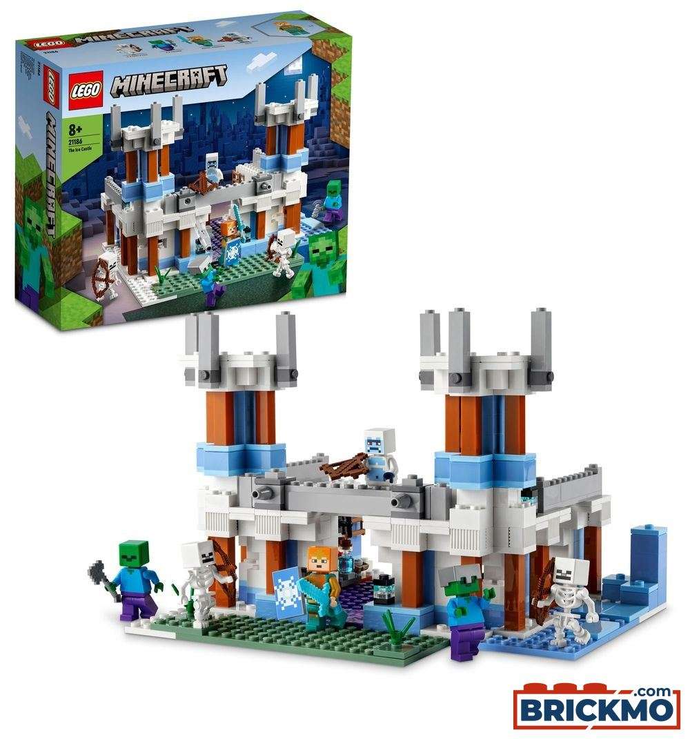 LEGO Minecraft 21186 Minecraft Das Eispalast 21186