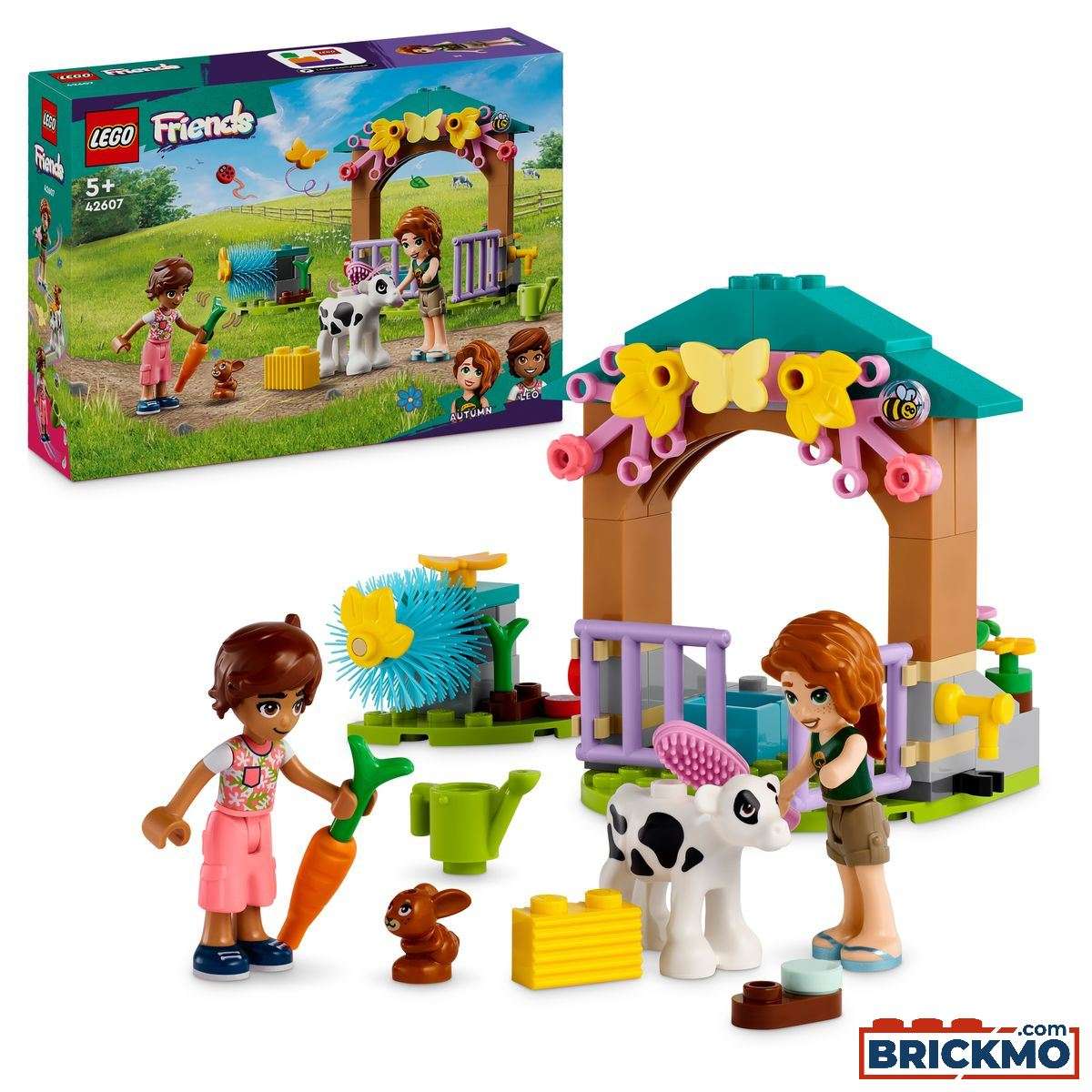 LEGO Friends 42607 Autumn a jej stajňa pre teliatko 42607