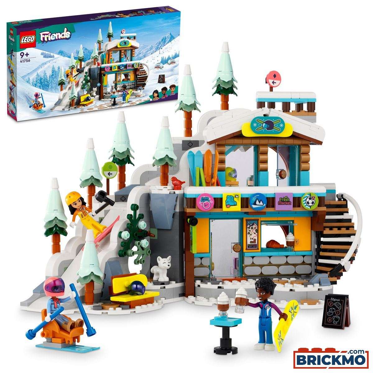LEGO Friends 41756 Lyžařský resort s kavárnou 41756