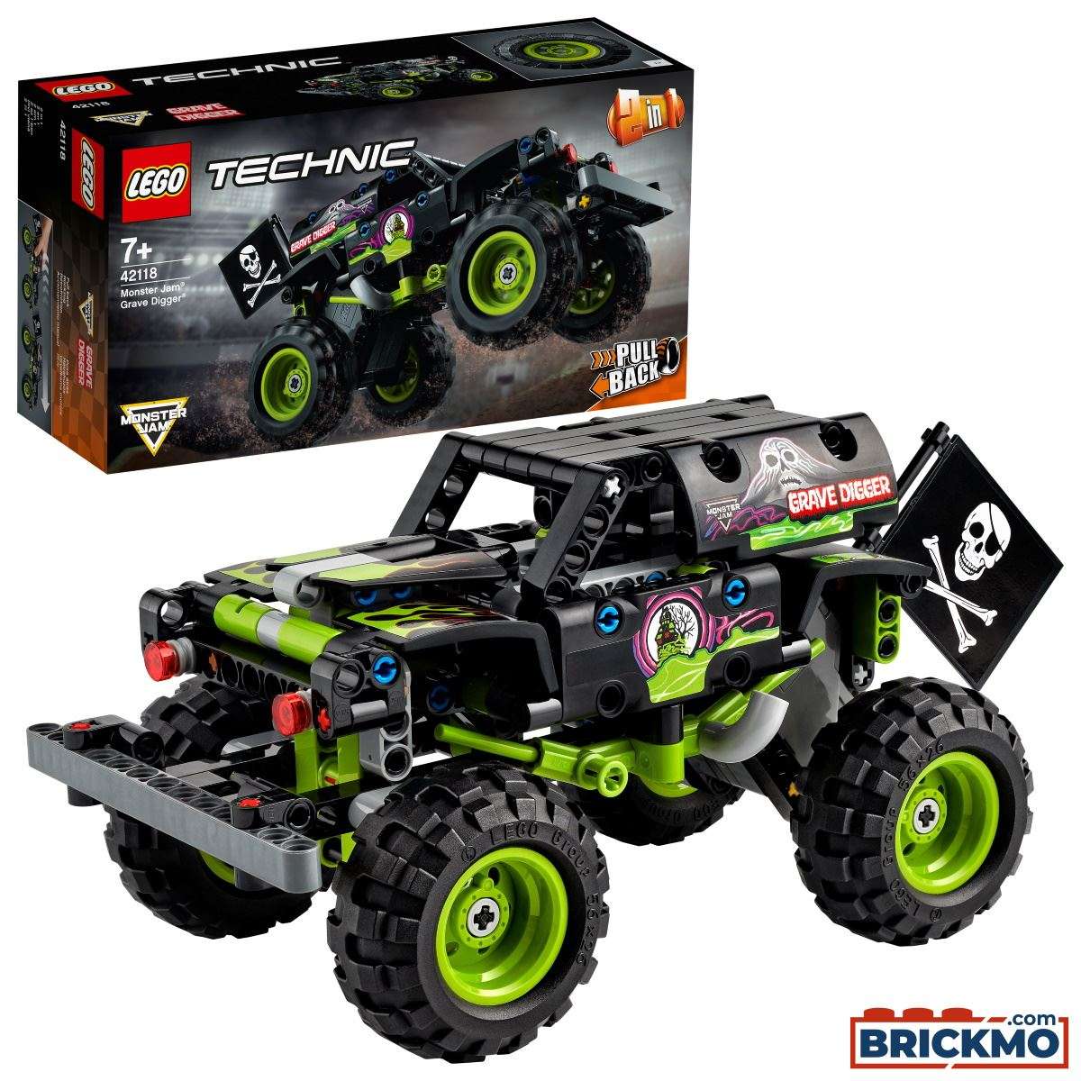 LEGO Technic 42118 Monster Truck Moster Jam Grave Digger 42118