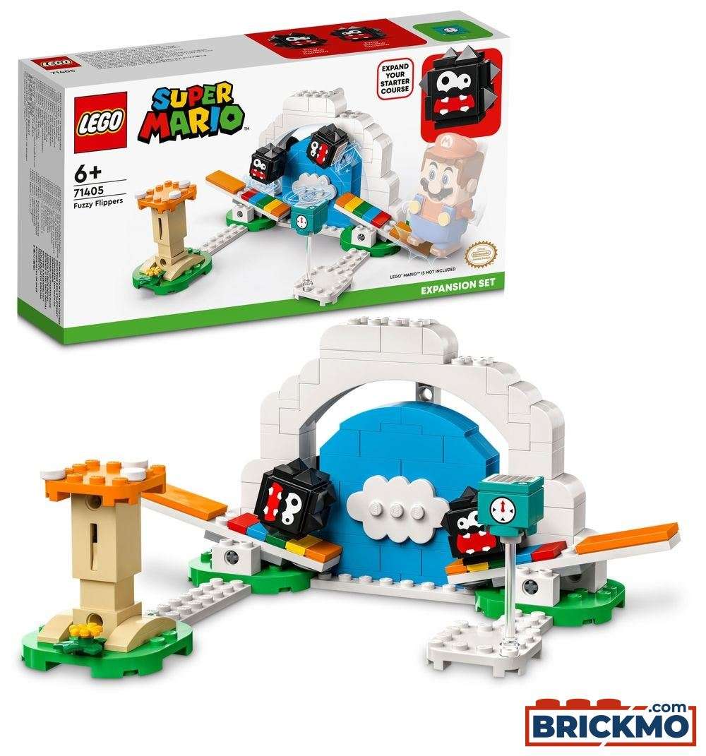 LEGO Super Mario 71405 Fuzzy-Flipper – Erweiterungsset 71405