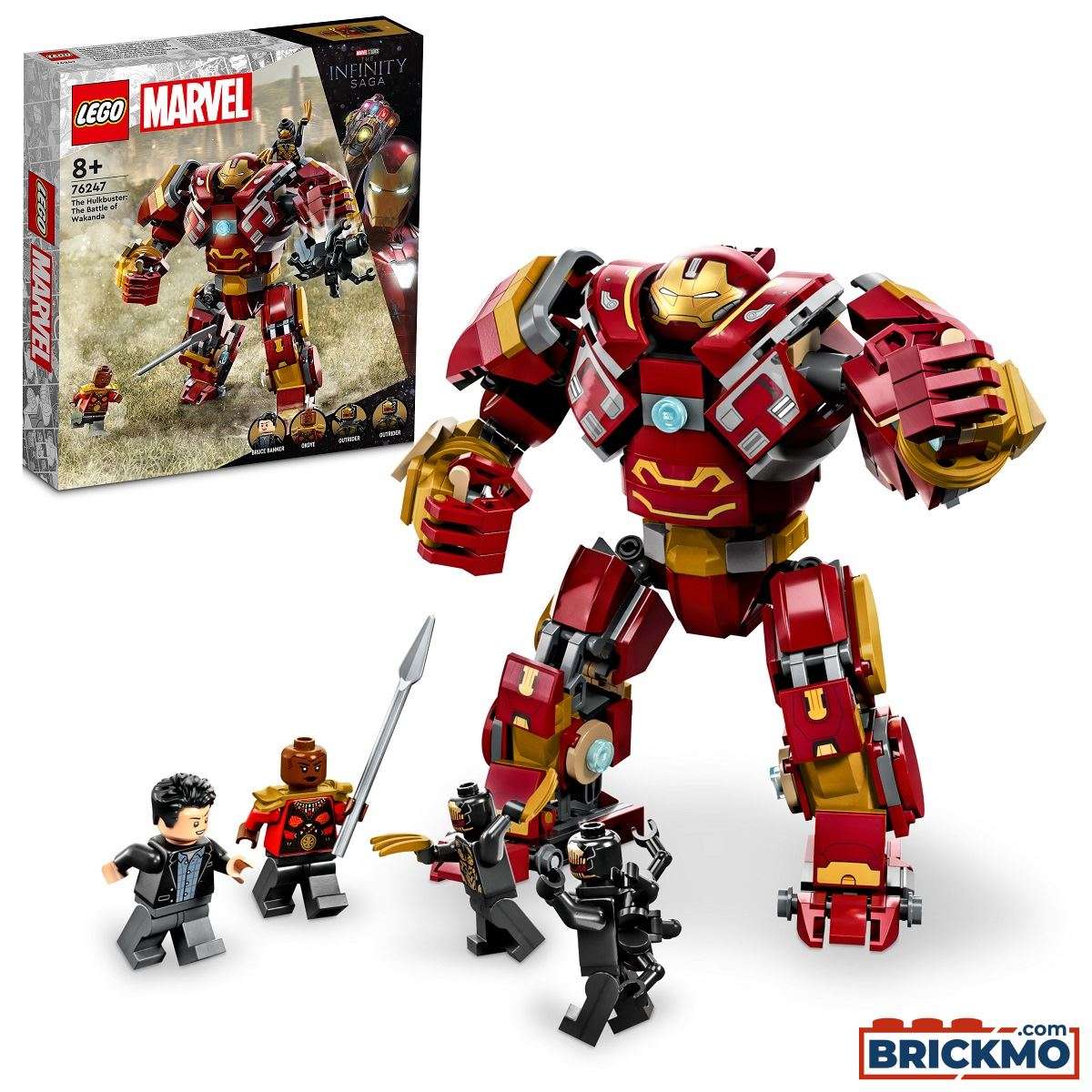 LEGO Marvel Super Heroes 76247 Hulkbuster: Der Kampf von Wakanda 76247