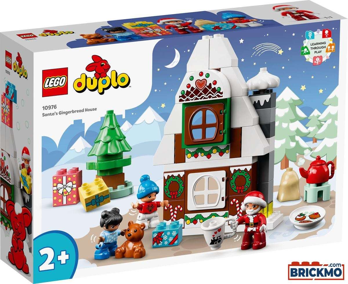 LEGO Duplo 10976 Lebkuchenhaus mit Weihnachtsmann 10976