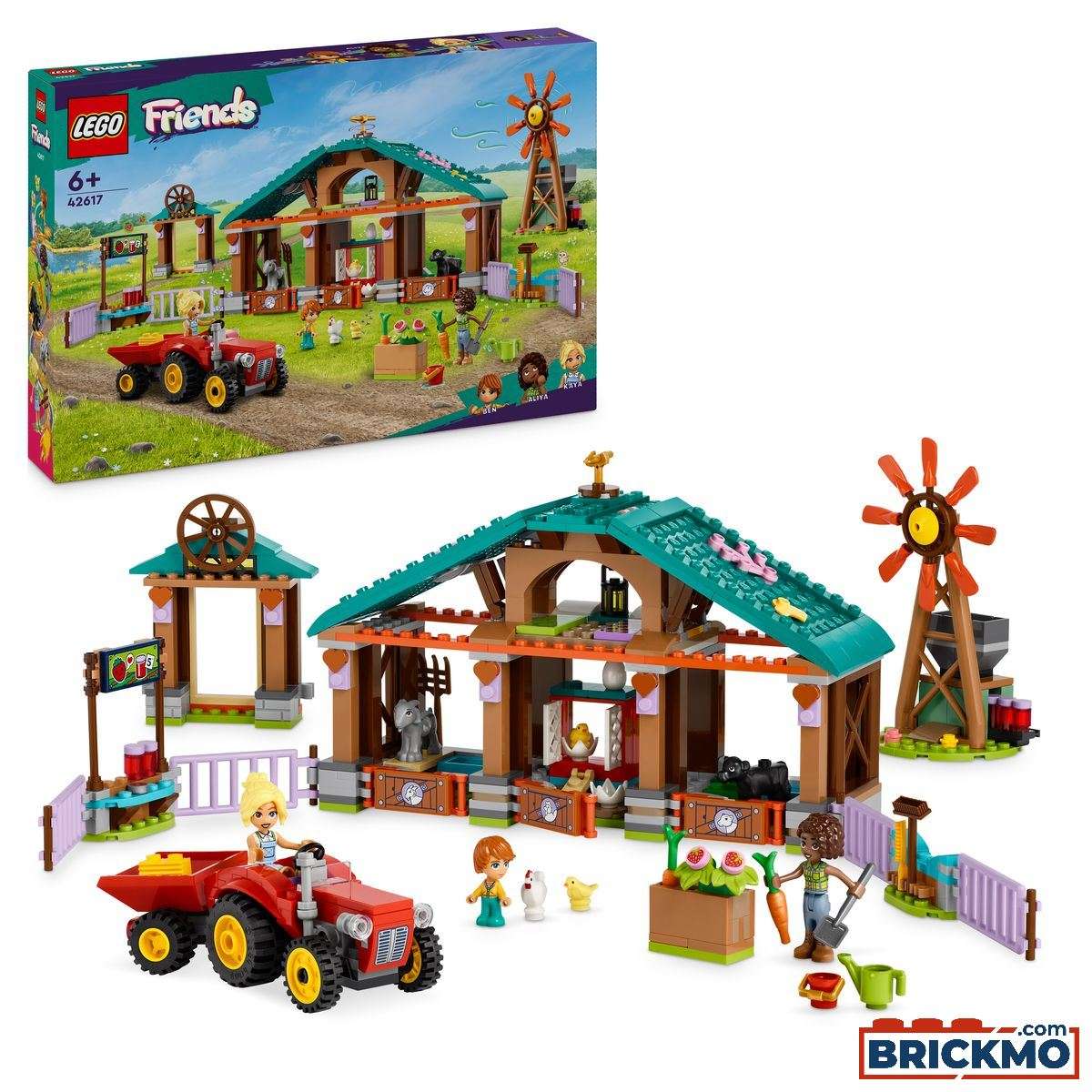 LEGO Friends 42617 Le refuge des animaux de la ferme 42617