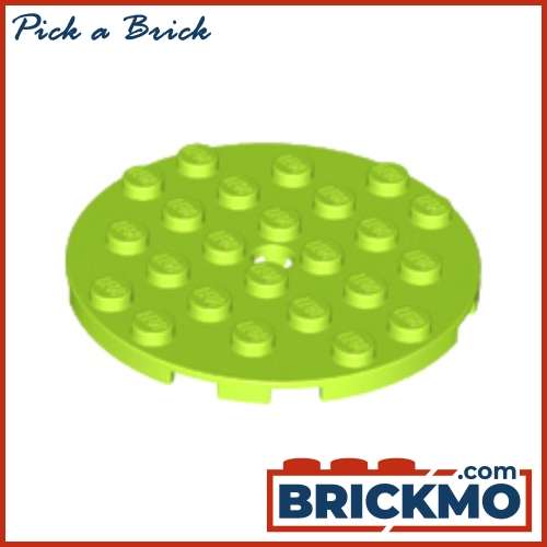 LEGO Bricks 11213 Plate Round 6 x 6 with Hole 11213