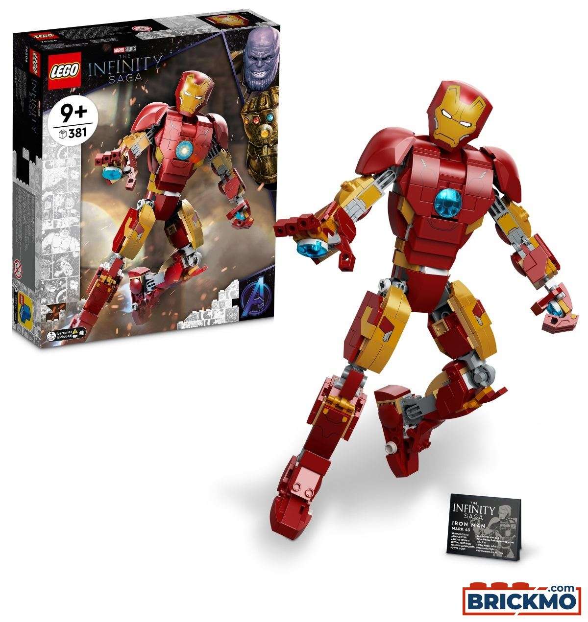LEGO Marvel 76206 Iron Man Figur 76206