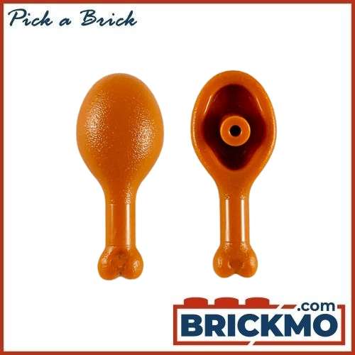 LEGO Bricks Food &amp; Drink Turkey Drumstick 22mm with Oval Opening in Back 42876 77088