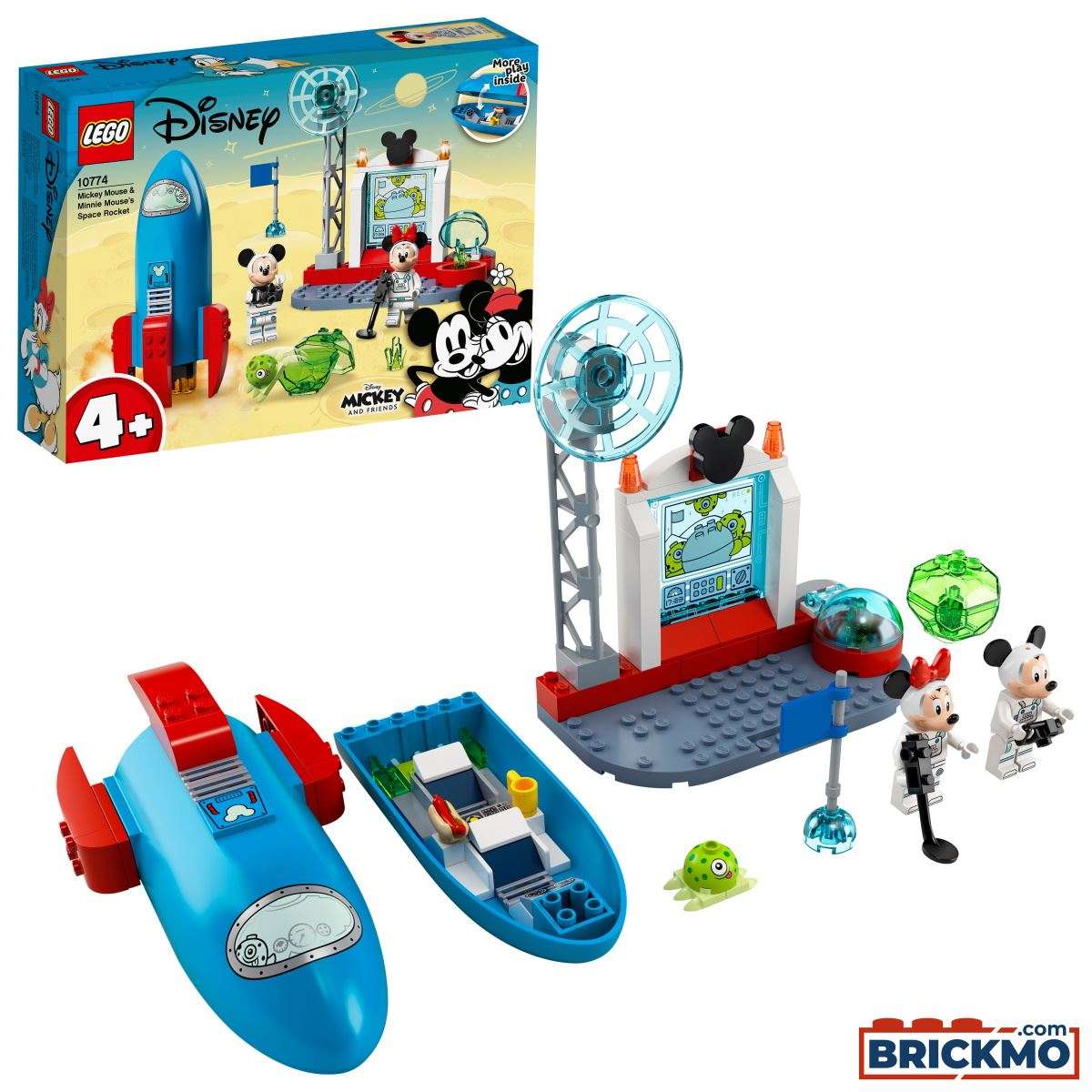 LEGO Disney 10774 Mickys und Minnies Weltraumrakete 10774