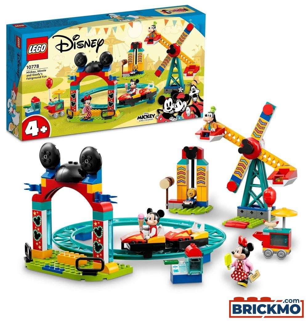 LEGO Disney 10778 Micky, Minnie und Goofy auf dem Jahrmarkt 10778
