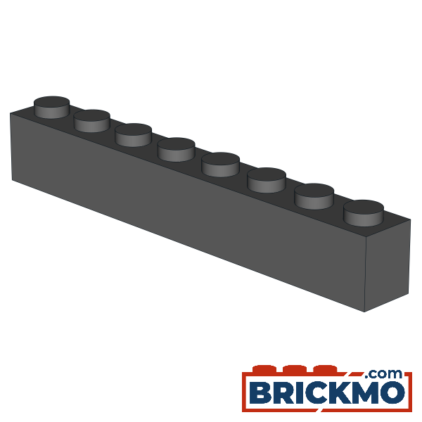 BRICKMO Bricks Brick 1x8 dark bluish gray 3008