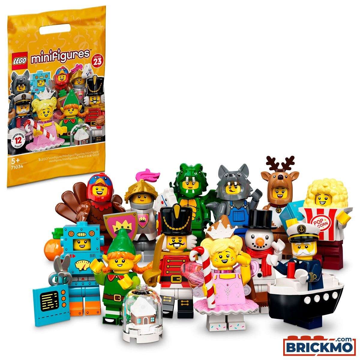 LEGO Minifiguren 71034 Minifiguren Serie 23 71034