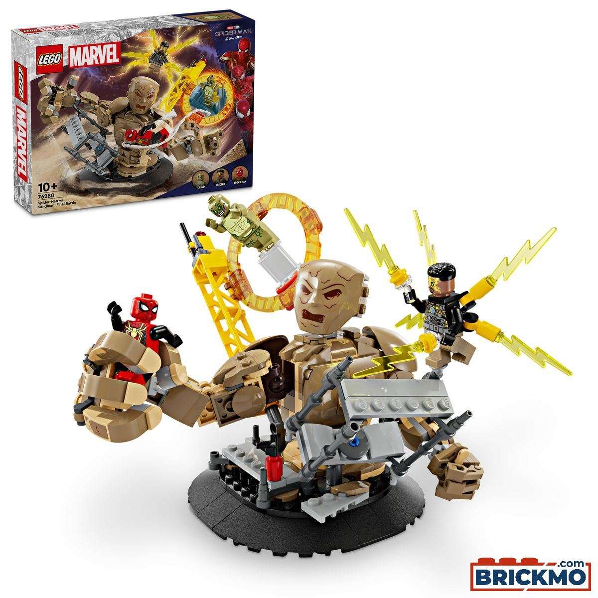 LEGO Marvel Super Heroes 76280 Pókember vs. Homokember: A döntő ütközet 76280