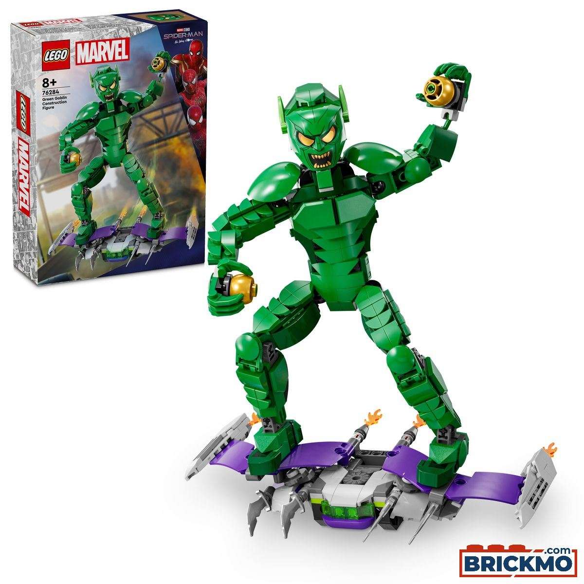 LEGO Marvel Super Heroes 76284 Zostaviteľná figúrka: Zelený Goblin 76284