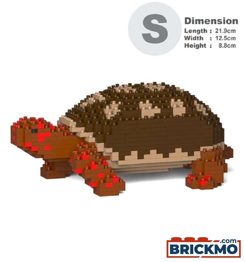 JEKCA Bricks Red-footed Tortoise 01 ST19TTE04