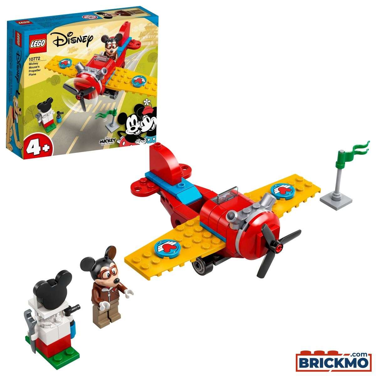 LEGO Disney 10772 Mickys Propellerflugzeug 10772
