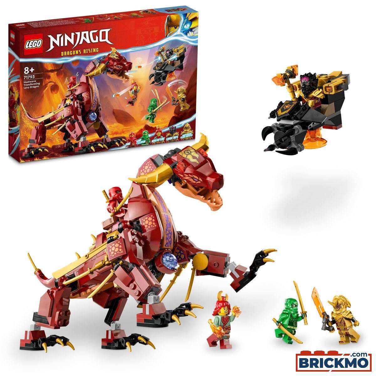 LEGO Ninjago 71793 Wyldfires Lavadrache 71793