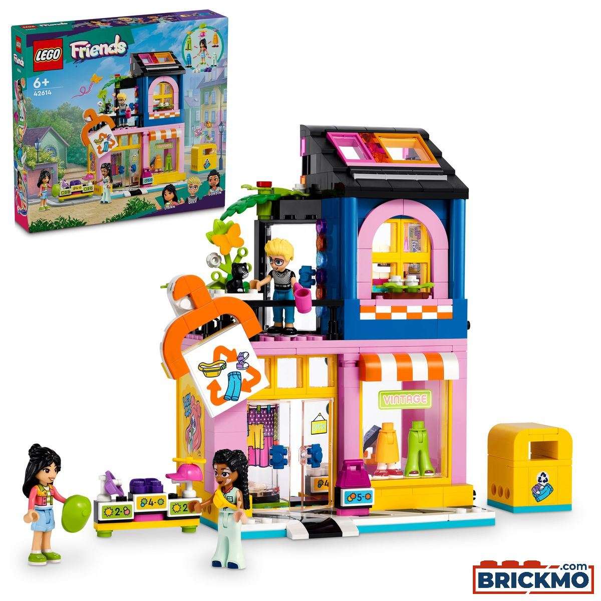 LEGO Friends 42614 Tienda de Moda Retro 42614