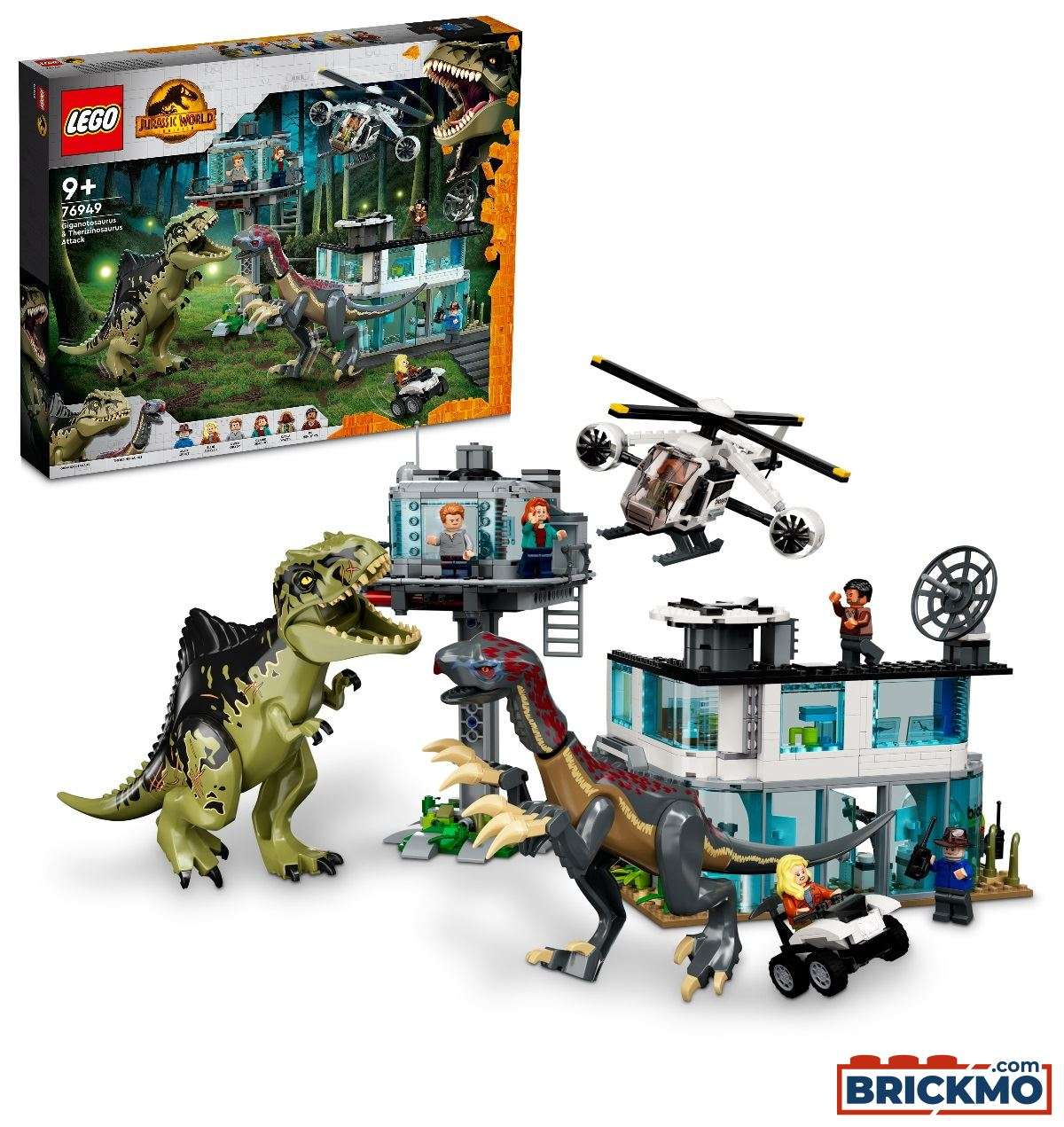 LEGO Jurassic World 76949 Giganotosaurus &amp; Therizinosaurus Angriff 76949