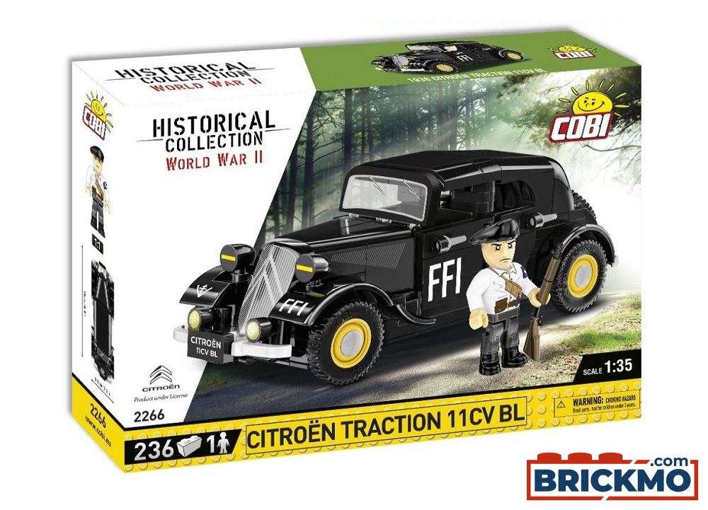 Cobi Historical Collection World War II 2266 Citroen Traction 11CV BL 1:35 2266