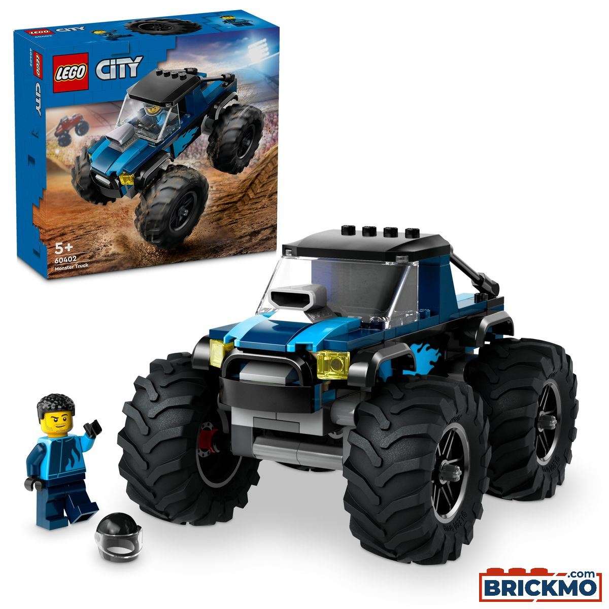 LEGO City Fahrzeuge 60402 Le Monster Truck bleu 60402