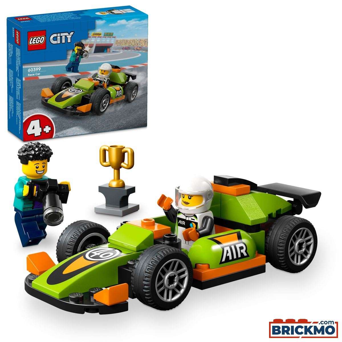 LEGO City 60399 Deportivo de Carreras Verde 60399