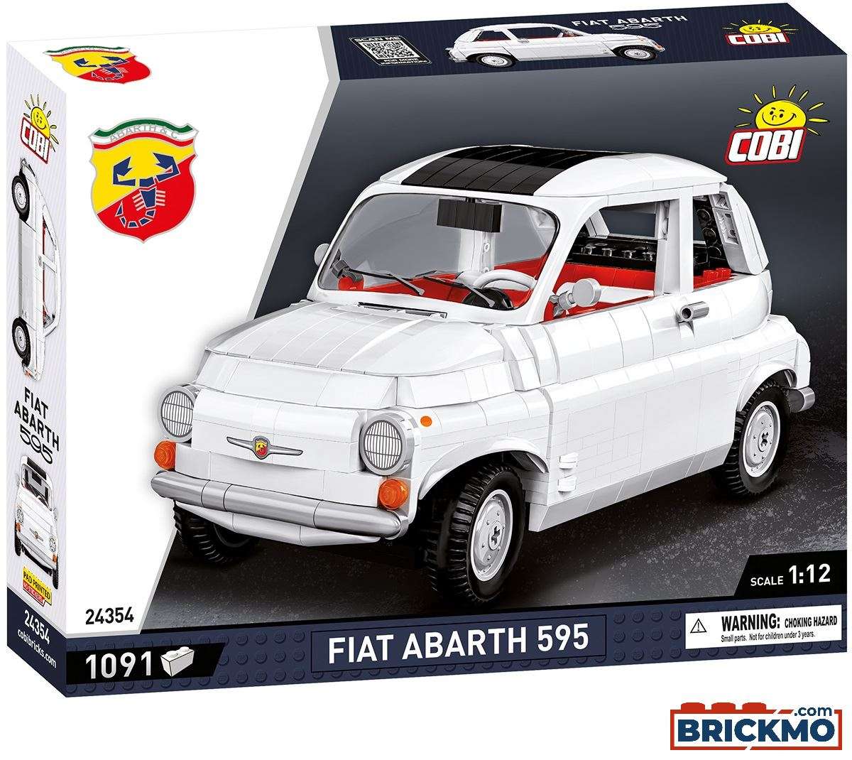 Cobi Cars Fiat 500 Abarth 24354