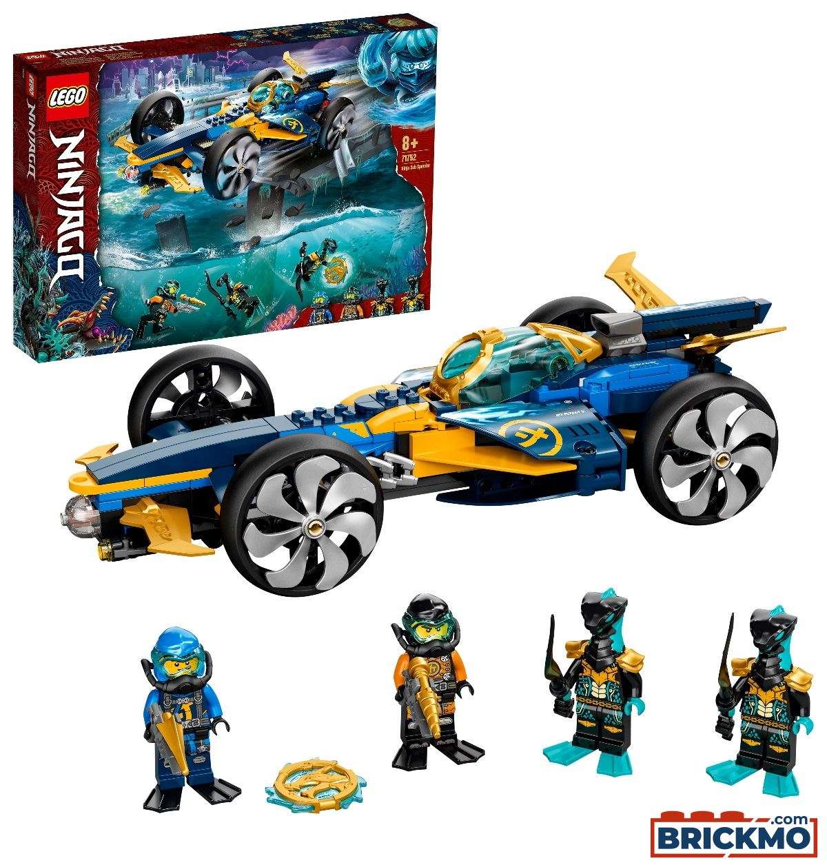 LEGO Ninjago 71752 Ninja-Unterwasserspeeder 71752