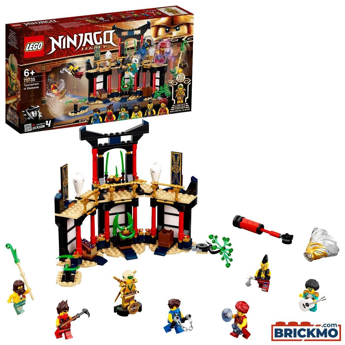 LEGO Ninjago 71735 Turnier der Elemente 71735