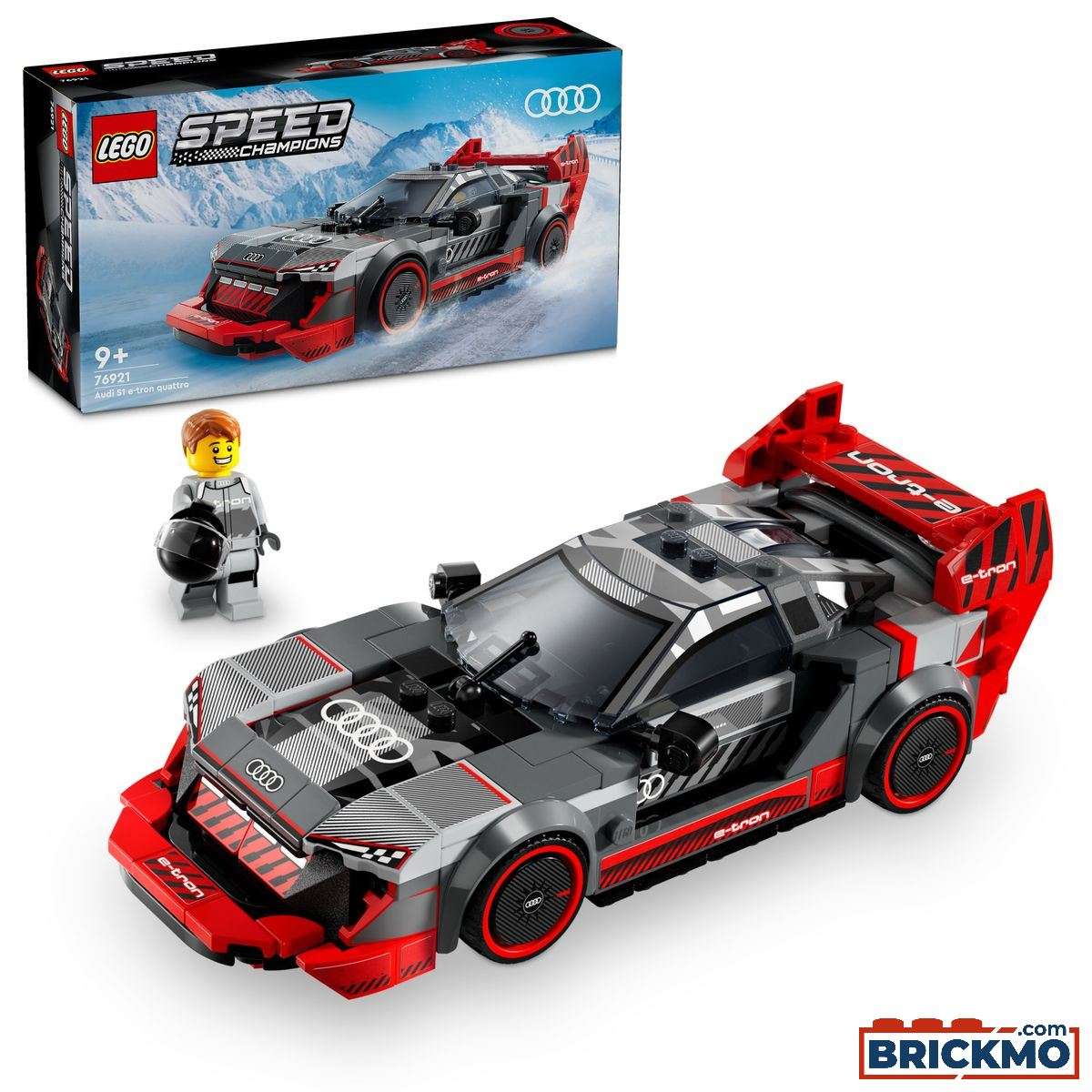 LEGO Speed Champions 76921 Audi S1 e-tron quattro Rennwagen 76921