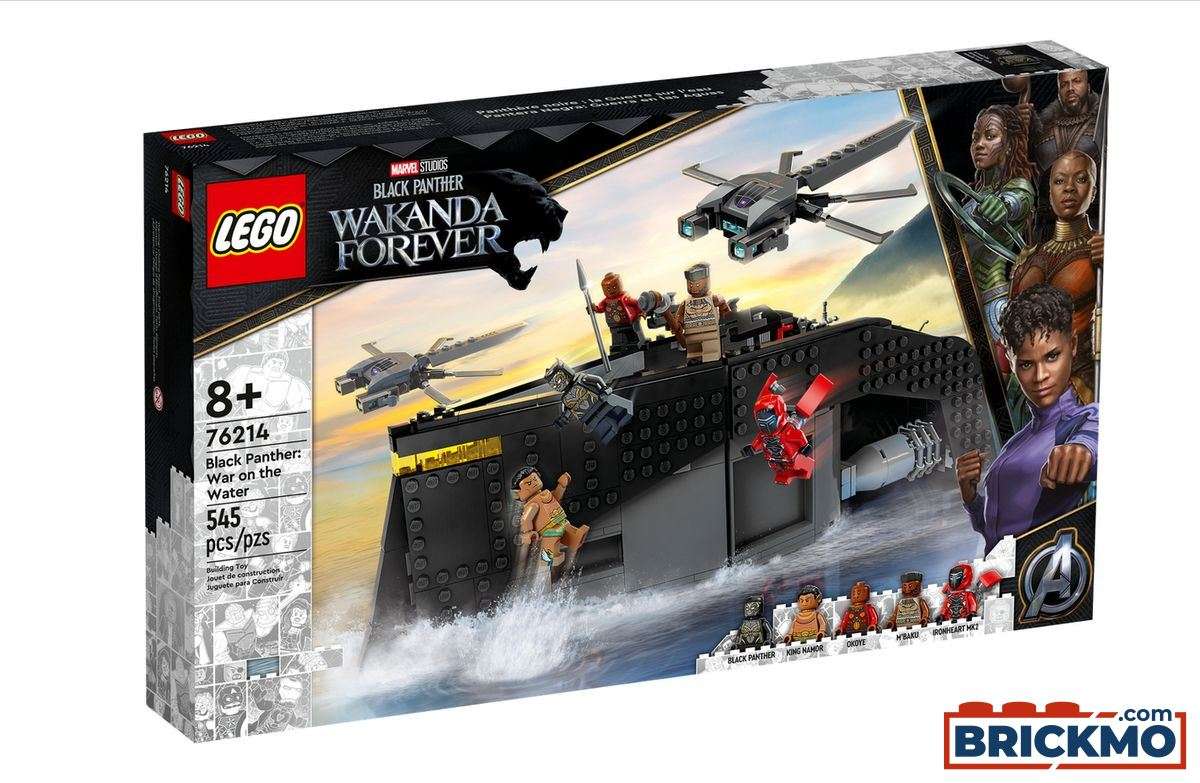 LEGO Marvel 76214 Black Panther: Duell auf dem Wasser 76214