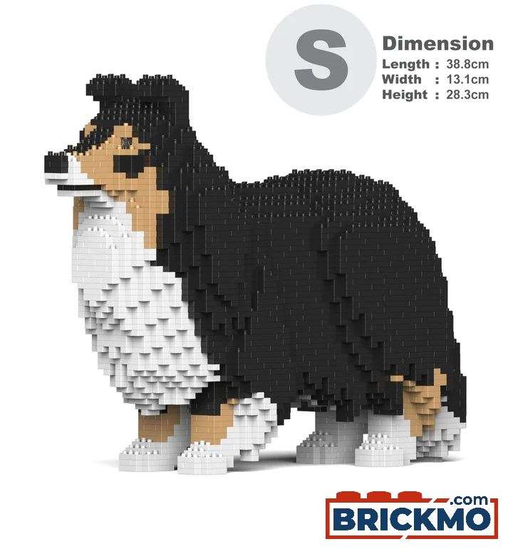 JEKCA Bricks Shetland Sheepdog 02-M02 ST19STS02-M02