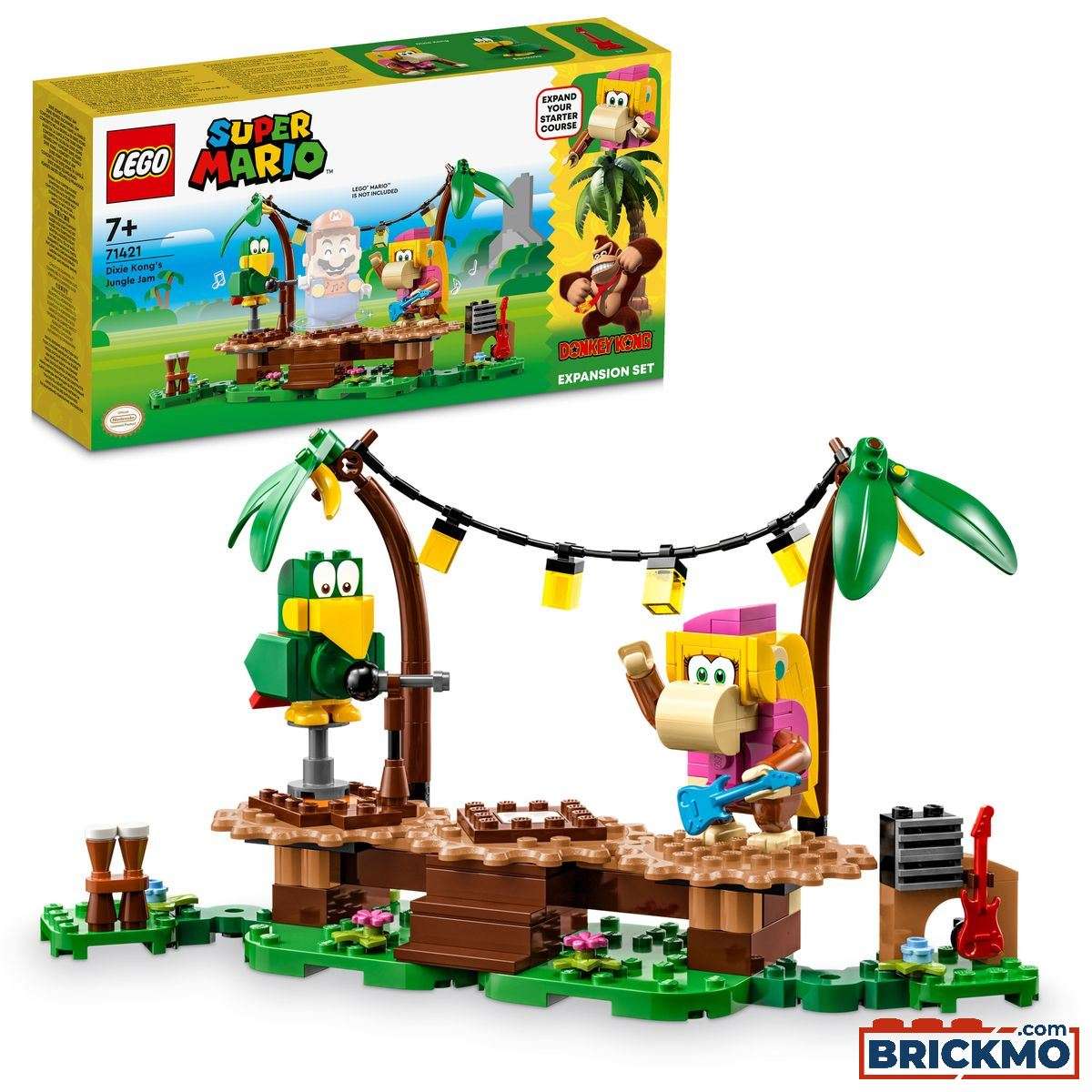 LEGO Super Mario 71421 Dixie Kongs Dschungel-Jam - Erweiterungsset 71421