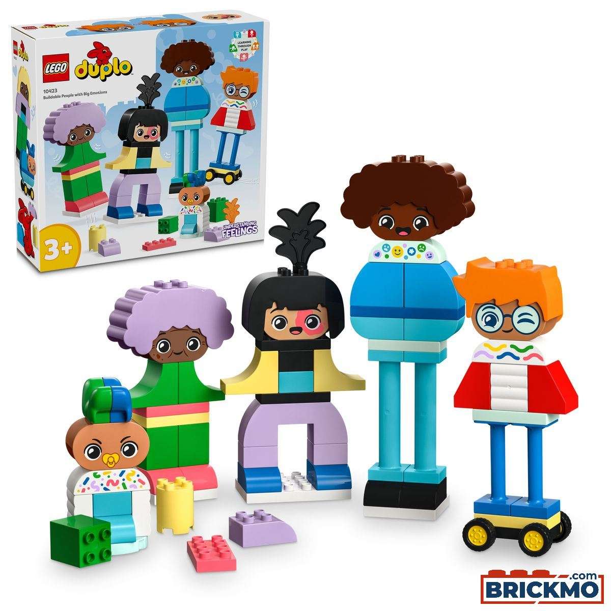 LEGO Duplo 10423 Megépíthető figurák különféle érzelmekkel 10423