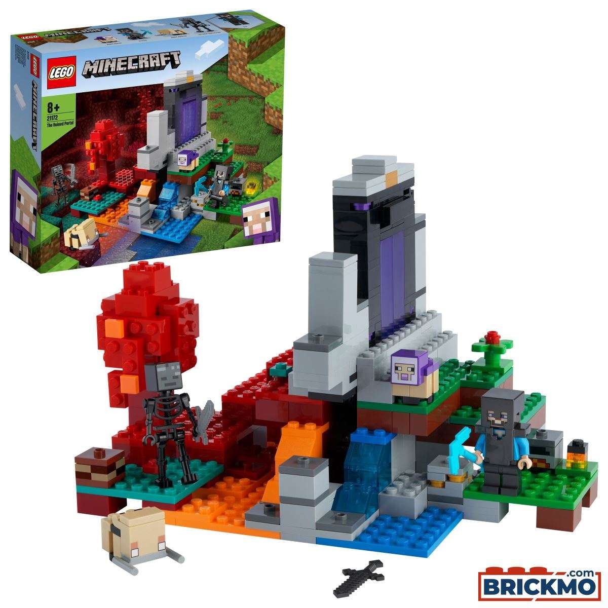 LEGO Minecraft 21172 Das zerstörte Portal 21172