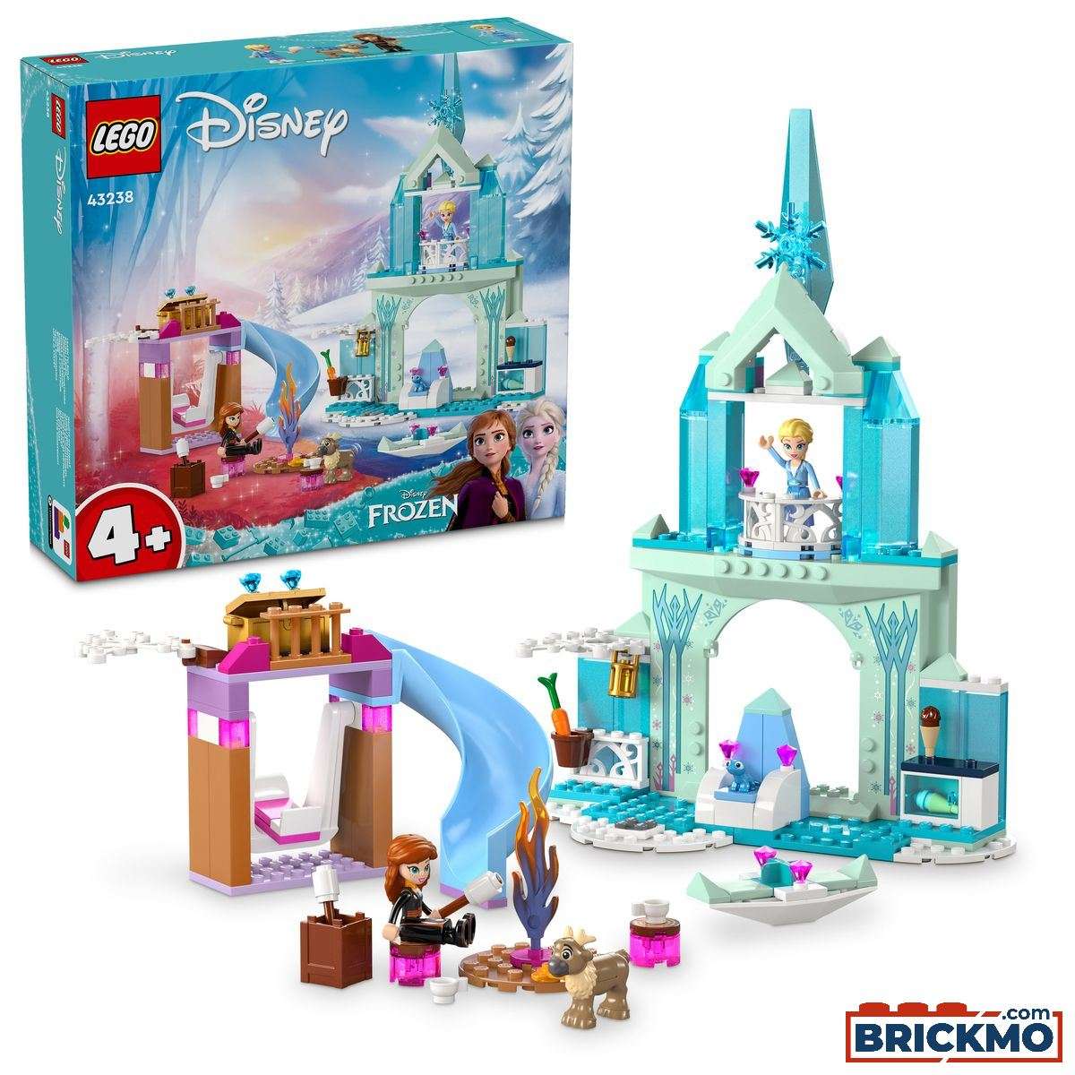 LEGO Disney 43238 Elsa a hrad z Ľadového kráľovstva 43238
