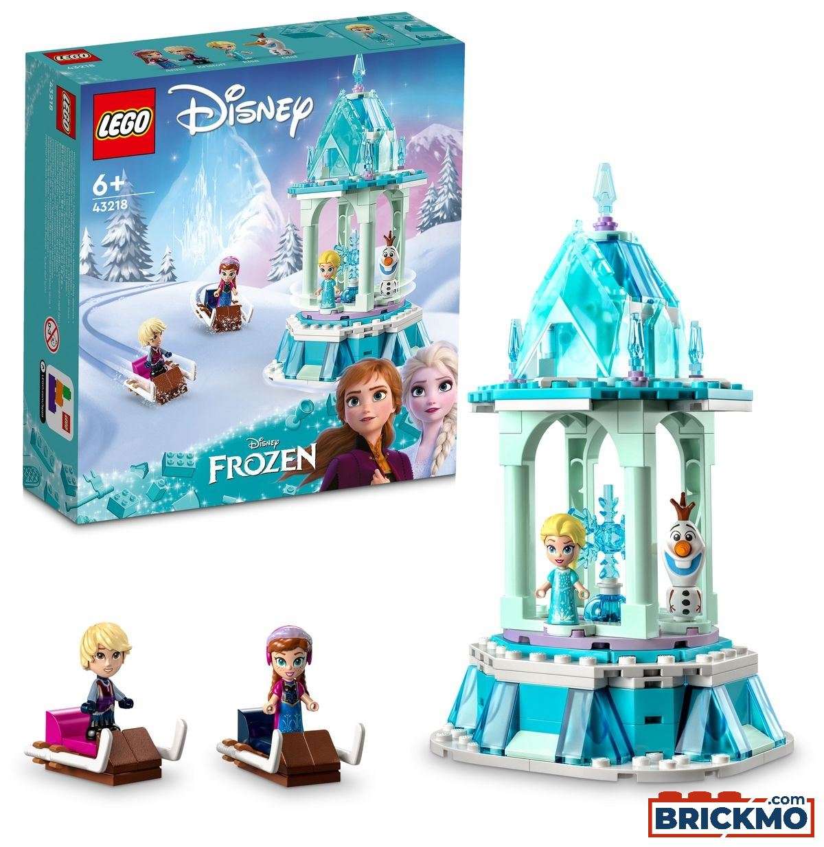 LEGO Disney 43218 Annas und Elsas magisches Karussell 43218