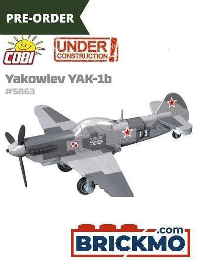 Cobi Easy Planes 5863 Yakovlev YAK-1B 5863