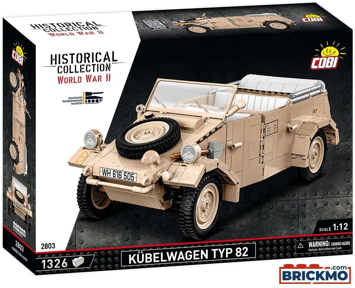 Cobi Historical Collection World War II 2803 Kubelwagen 2803