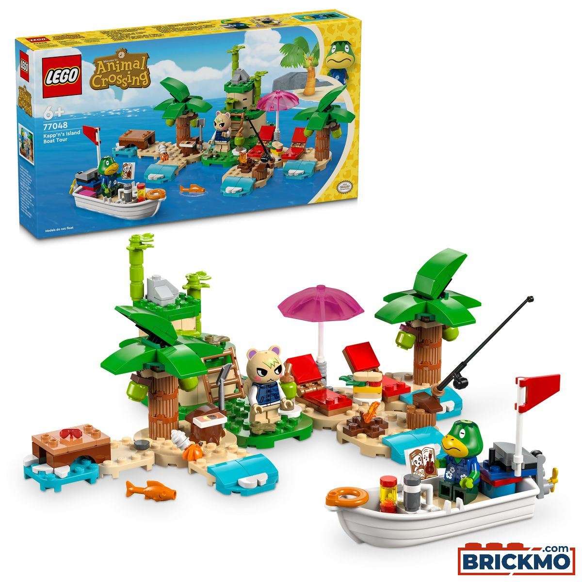 LEGO Animal Crossing 77048 Käptens Insel-Bootstour 77048